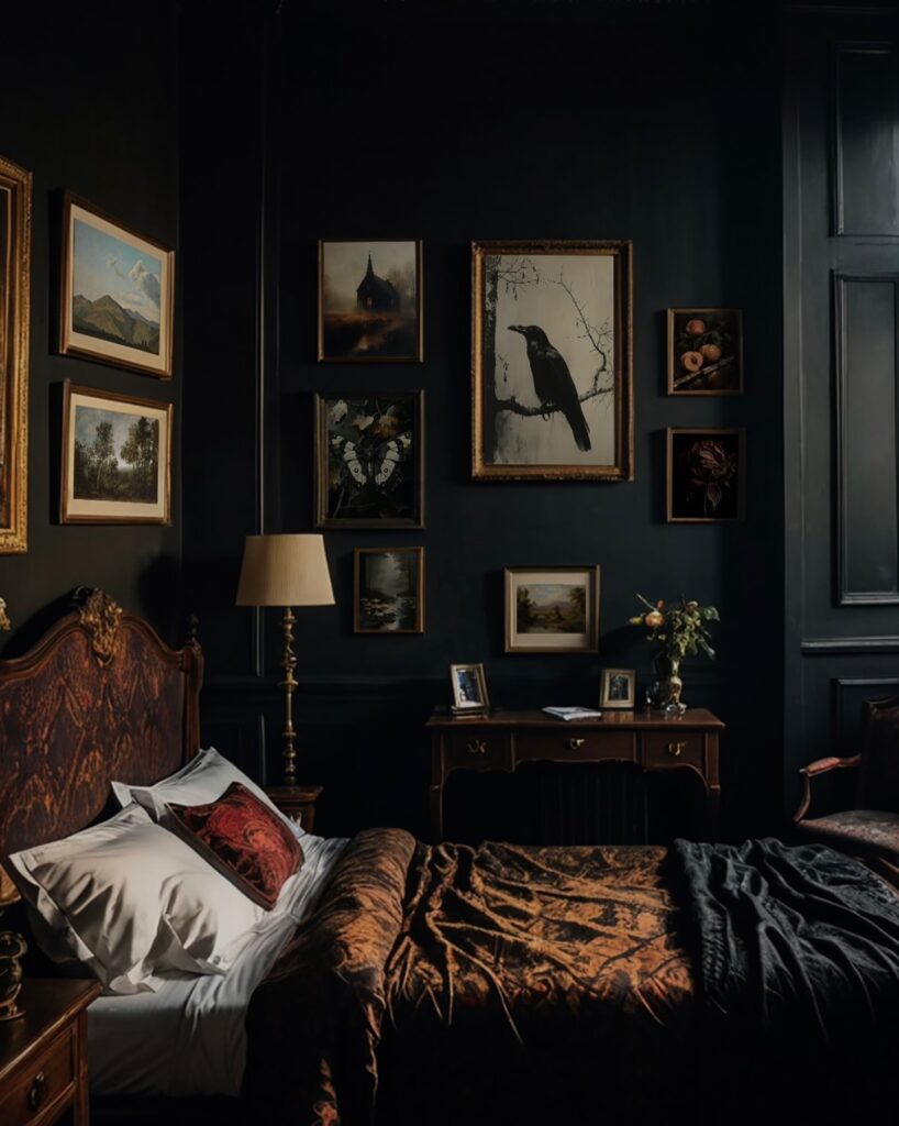 Gothic Gallery Bedroom