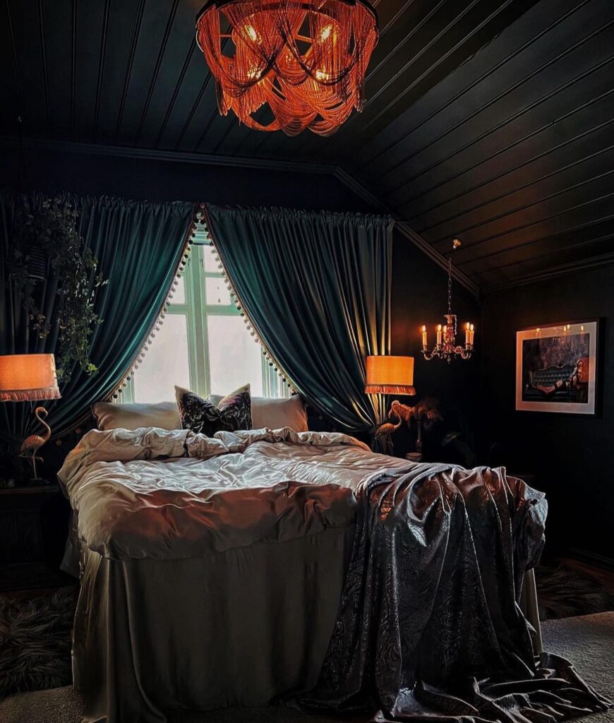 Velvet Attic Romance Bedroom