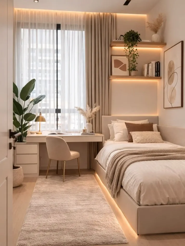 Create a Bedroom-Office That Still Feels Relaxed